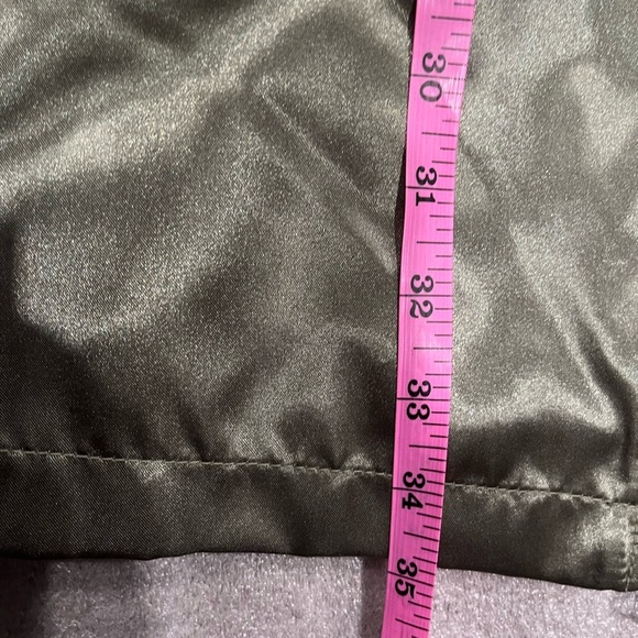 [XS]GAP Greenway Longline Satin Bomber Utility Jacket Women’s NWOT - Picture 9 of 11